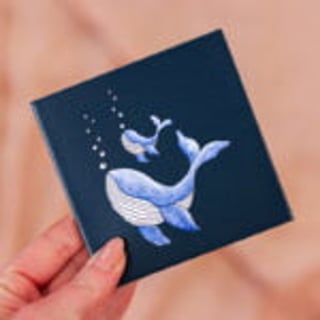 Juulz Illustrations Tegeltje Walvis