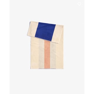 Handdoek by Martens & Martens 70x140 Royal Blue-Peach