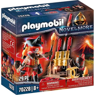 Playmobil Novelmore 70228 Vuurmeester Met Kanon