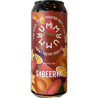 Sibeeria Yummy Pink Guava Peach Passionfruit & Vanilla 500ml