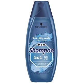Schwarz Shampoo for Men 3 in 400 Ml