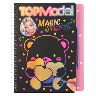 TOPModel Magic Scratch Kleurboek Jill