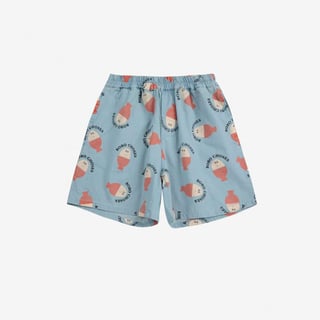 Bobo Choses Morning Egg All Over Woven Bermuda Shorts