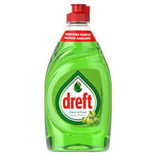 Dreft Dishwashing Liquid Clean Fr 340 Ml Apple