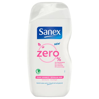 Sanex Douche Zero% Sensitive Skin 500ml 500