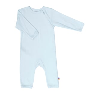Jumpsuit Bio-Katoen Met Rits - Lichtblauw (Joha)