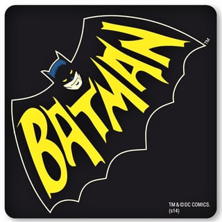 DC Comic - Coaster - Batman Bat