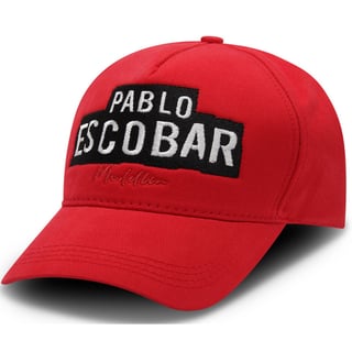 Baseball Cap Heren - Pablo Escobar - Rood - One Size