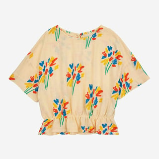 Bobo Choses Fireworks All Over Woven Top - Maat: 4-05Y