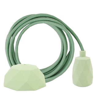 Cable Dusty Apple Green 3 M. W/pale Green Facet