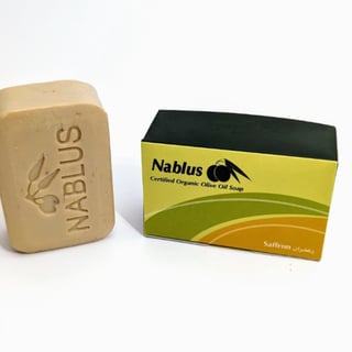 Nablus Soap Company Olijfoliezeep Saffraan