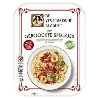 Vegetarische Slager Gerookte Speckjes