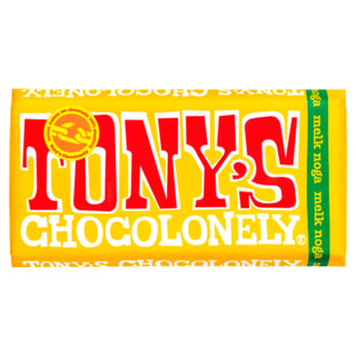 Tony's Chocolonely Chocoladereep Melk Nougat Fairtrade