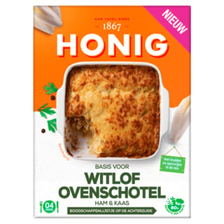 Honig Basis Voor Witlof Ovenschotel Ham Kaas