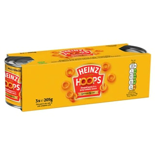 Heinz Hoops 3 Can Pack