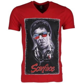 T-Shirt - Scarface - Rood