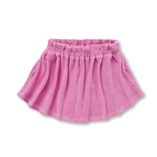 Sproet & Sprout Velvet Skirt Purple Pink