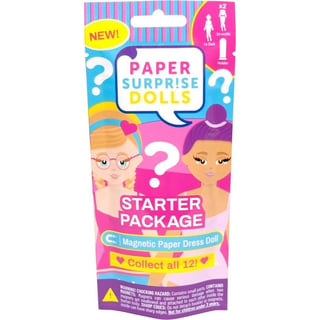 Paper Surprise Dolls Starter Package