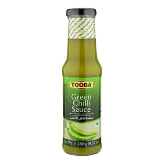Tooba Green Chilli Sauce 280G