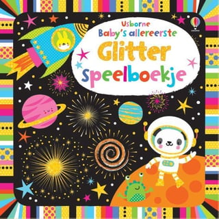 Usborne Glitter Speelboekje