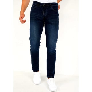 Spijkerbroek Donkerblauw Heren Regular Fit - DP10 - Blauw