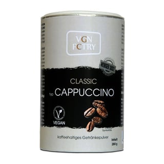 VGN FCTRY Instant Cappuccino Classic Minder Zoet 280g