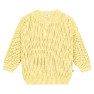 Yuki Kidswear Chunky Knitted Sweater - Vanilla