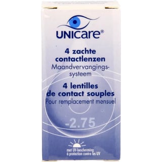 Unicare Zachte Maandlens -2.75 4st 4