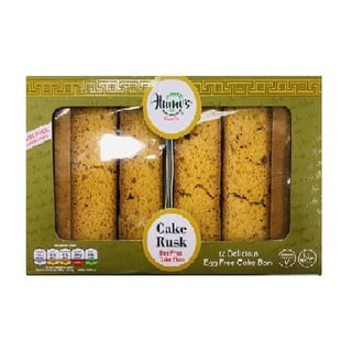 Humis Cake Rusk Egg Free 12 Pieces