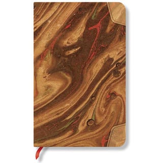 Paperblanks Notebook Mini Lined Nebula - 10 x 14 cm / Browns, Red