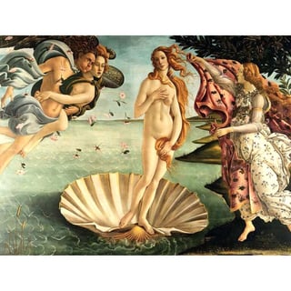 Postkaart - Sandro Botticelli - De Geboorte Van Venus 1482-1485