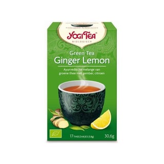 Green Tea Ginger Lemon Bio