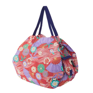 Shupatto Compact Bag - Ougi Red Purple