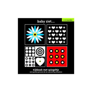 Baby Ziet, Kijkboekje Met Spiegeltje - Chez Picthall