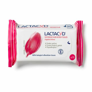 Lactacyd Tissues Gevoelige Huid 15st 15