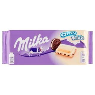 Milka Oreo White Chocoladereep Wit