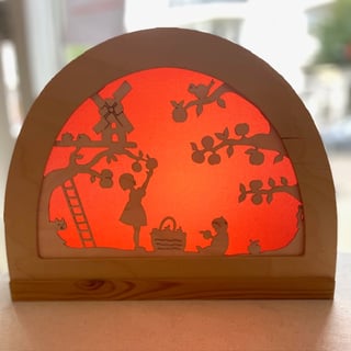 Silhouet - Appel Oogst (De Noest)