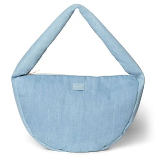 Studio Noos Denim Solid Cross Body Bag Light Blue
