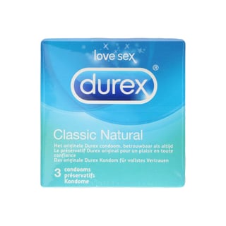Durex Classic Naturel 3 Stuks 3