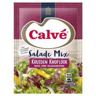 Calvé Salade Mix Kruiden Knoflook