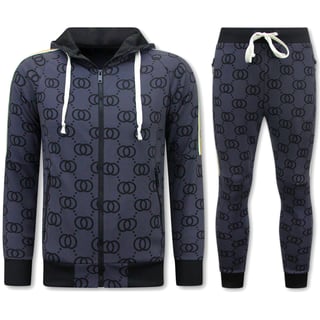 Tracksuit - Huispak Heren Volwassenen - 3295 - Grijs