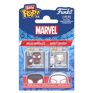 Bitty Pop! 2-Pack Marvel - Miles Morales & Ghost-Spider