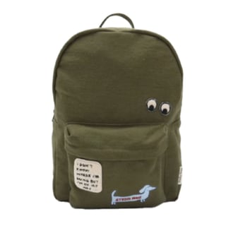 Studio Noos Evergreen Washed Cotton Midi Backpack