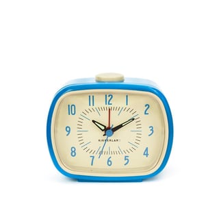 Retro Alarm Clock - blue