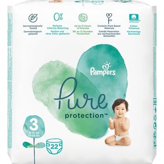 Pampers Luiers Pure Protect Maat 3