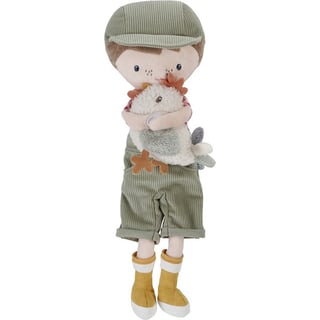 Little Dutch Knuffel Pop Boer Jim Met Kip 35cm