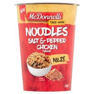 McDonnells Noodles Salt & Black Pepper 85g