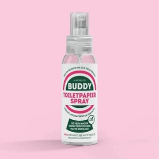 Buddy toiletpapierspray (ipv vochtige doekjes)