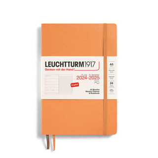 Leuchtturm 18 month diary softcover large 2024-2025 - Apricot