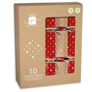 Giftmaker Luxury Christmas Crackers Noel 10Pk